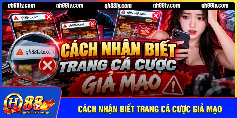 Cách nhận biết trang cá cược giả mạo
